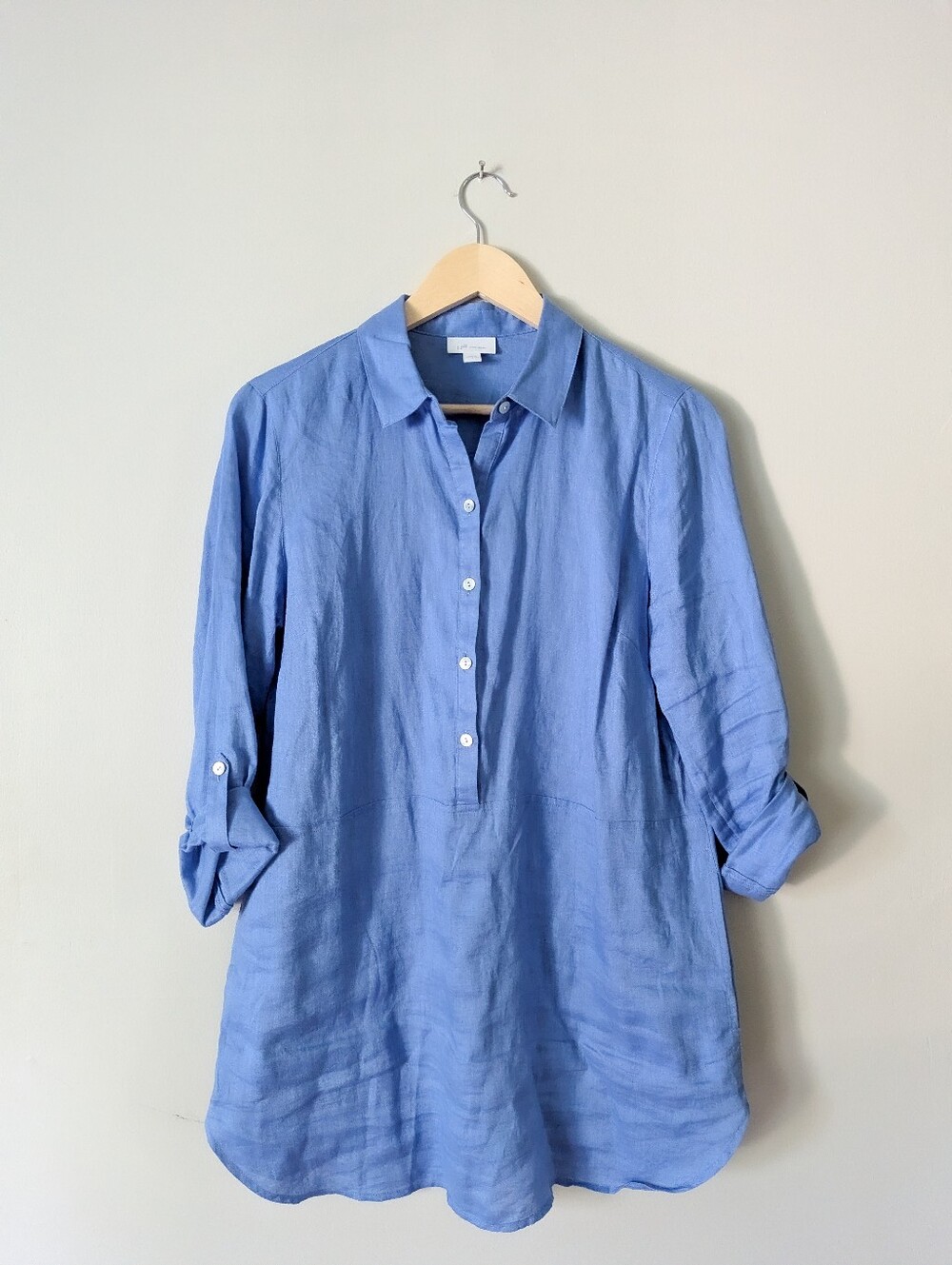J. Jill Oversized 100% Linen Top